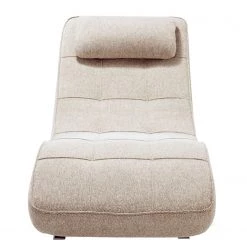 Fredriks Fauteuil de relaxation Long Island Tissu - Tissu Parsa : Beige-Gris -Pas Cher Fauteuils Magasin relaxliege long island webstoff stoff parsa beige grau 3940732