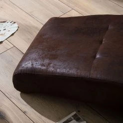 Red Living Chaise longue de relaxation Ohara - Aspect vieux cuir marron foncé -Pas Cher Fauteuils Magasin relaxliege ohara antiklederoptik dunkelbraun 5092916