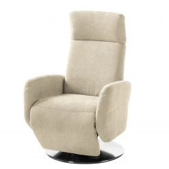 Fredriks Fauteuil de relaxation Biar - Beige clair -Pas Cher Fauteuils Magasin relaxsessel biar strukturstoff manuelle verstellung hellbeige 4839436