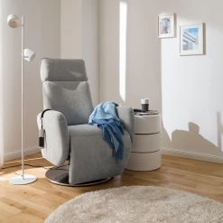 Fredriks Fauteuil de relaxation Biar - Tissu structuré -Pas Cher Fauteuils Magasin relaxsessel biar strukturstoff zweimotorige verstellung granit 5003828