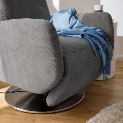 Fredriks Fauteuil de relaxation Biar - Tissu structuré -Pas Cher Fauteuils Magasin relaxsessel biar strukturstoff zweimotorige verstellung grau 5003752