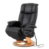 Modoform Fauteuil de relaxation Casey - Cuir véritable / Imitation cuir - Noir -Pas Cher Fauteuils Magasin relaxsessel casey echtleder kunstleder schwarz 939146