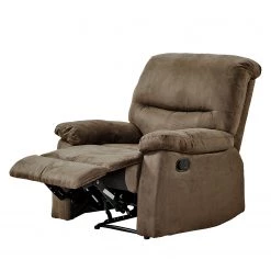 Modoform Fauteuil de relaxation Donnes - Microfibre - Marron clair -Pas Cher Fauteuils Magasin relaxsessel donnes microfaser hellbraun 4471608