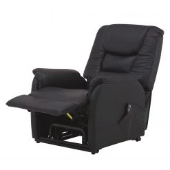 Modoform Fauteuil de relaxation Knuckey - Avec aide au relevage - Imitation cuir - Noir -Pas Cher Fauteuils Magasin relaxsessel knuckey mit aufstehhilfe kunstleder schwarz 4251376