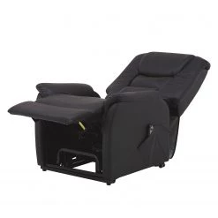 Modoform Fauteuil de relaxation Knuckey - Avec aide au relevage - Imitation cuir - Noir -Pas Cher Fauteuils Magasin relaxsessel knuckey mit aufstehhilfe kunstleder schwarz 4251380