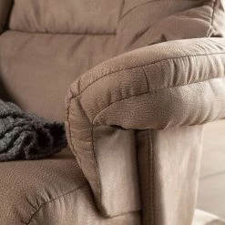 Duo Collection Fauteuil de relaxation Bordeaux - Avec repose-pieds - Microfibre - Marron -Pas Cher Fauteuils Magasin relaxsessel lacanau mit hocker microfaser braun 3320965