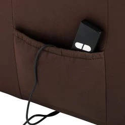 Modoform Fauteuil de relaxation Nick - Microfibre - Marron -Pas Cher Fauteuils Magasin relaxsessel nick mit aufstehfunktion microfaser braun 1578214