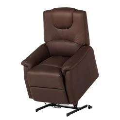 Modoform Fauteuil de relaxation Nick - Microfibre - Marron -Pas Cher Fauteuils Magasin relaxsessel nick mit aufstehfunktion microfaser braun 1578222