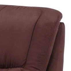 Modoform Fauteuil de relaxation Wishart - Microfibre - Marron -Pas Cher Fauteuils Magasin relaxsessel wishart mit aufstehhilfe microfaser braun 3116913