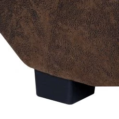 Roomscape Chaise longue de relaxation Ohara - Cuir synthétique vieilli marron -Pas Cher Fauteuils Magasin ropez spleen 2014 03 07 1 373320