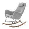 Mørteens Rocking chair Harpster - Tissu - Gris 1 Mørteens Rocking chair Harpster - Tissu - Gris -Pas Cher Fauteuils Magasin schaukelsessel harpster webstoff grau 4708404