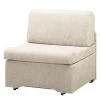 Modoform Fauteuil convertible Disley - Tissu -Pas Cher Fauteuils Magasin schlafsessel disley webstoff creme ohne armlehnen 5103524