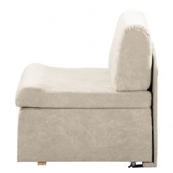 Modoform Fauteuil convertible Disley - Tissu -Pas Cher Fauteuils Magasin schlafsessel disley webstoff creme ohne armlehnen 5103540
