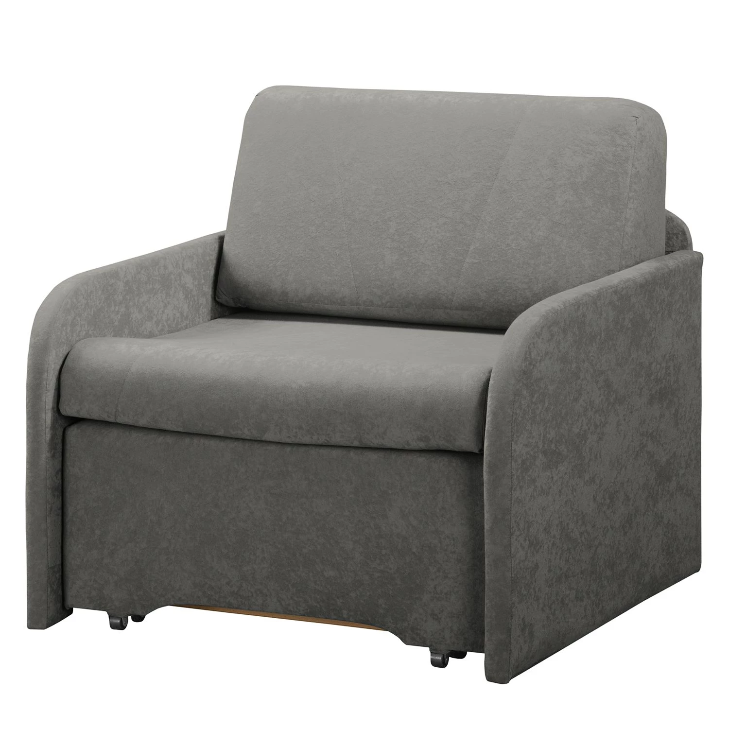 Ars Natura Fauteuil convertible Disley - Gris - Avec accoudoirs 3 Ars Natura Fauteuil convertible Disley - Gris - Avec accoudoirs