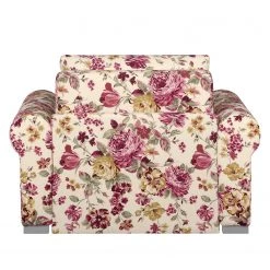 Mooved Fauteuil convertible Latina XII - Matière tissée - Motif floral beige -Pas Cher Fauteuils Magasin schlafsessel latina flachgewebe beige gebluemt 3641541
