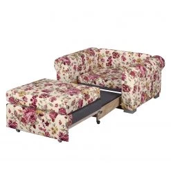 Mooved Fauteuil convertible Latina XII - Matière tissée - Motif floral beige -Pas Cher Fauteuils Magasin schlafsessel latina flachgewebe beige gebluemt 3641545