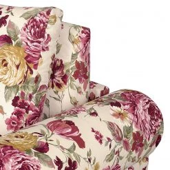 Mooved Fauteuil convertible Latina XII - Matière tissée - Motif floral beige -Pas Cher Fauteuils Magasin schlafsessel latina flachgewebe beige gebluemt 3641569