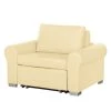 Mooved Fauteuil convertible Latina II - Crème -Pas Cher Fauteuils Magasin schlafsessel latina ii kunstleder creme 3640677