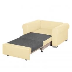 Mooved Fauteuil convertible Latina II - Crème -Pas Cher Fauteuils Magasin schlafsessel latina ii kunstleder creme 3640701