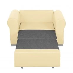 Mooved Fauteuil convertible Latina II - Crème -Pas Cher Fauteuils Magasin schlafsessel latina ii kunstleder creme 3640709