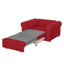 Mooved Fauteuil convertible Latina IV - Rouge -Pas Cher Fauteuils Magasin schlafsessel latina ii webstoff rot 3641069