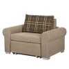 Mooved Fauteuil convertible Latina III - Beige -Pas Cher Fauteuils Magasin schlafsessel latina iii webstoff beige 3650041
