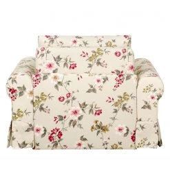 Mooved Fauteuil convertible Latina VI - Crème -Pas Cher Fauteuils Magasin schlafsessel latina v flachgewebe gebluemt creme 4132828