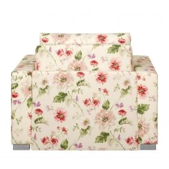 Mooved Fauteuil convertible Latina VIII - Beige / Rose -Pas Cher Fauteuils Magasin schlafsessel latina vi flachgewebe gebluemt beige rosa 4095400