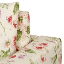 Mooved Fauteuil convertible Latina VIII - Beige / Rose -Pas Cher Fauteuils Magasin schlafsessel latina vi flachgewebe gebluemt beige rosa 4095428