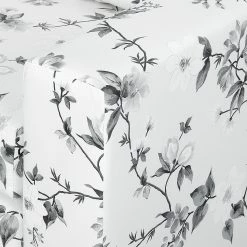 Mooved Fauteuil convertible Latina VII - Matière tissée - Motif floral - Blanc / Gris -Pas Cher Fauteuils Magasin schlafsessel latina vii flachgewebe weiss grau 4197476