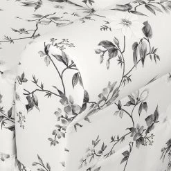 Mooved Fauteuil convertible Latina VII - Matière tissée - Blanc / Gris -Pas Cher Fauteuils Magasin schlafsessel lepe gebluemt weiss grau 4134164