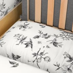 Mooved Fauteuil convertible Latina VII - Matière tissée - Blanc / Gris -Pas Cher Fauteuils Magasin schlafsessel lepe gebluemt weiss grau 4134168