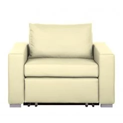 Mooved Fauteuil convertible Latina IV - Crème 17 Mooved Fauteuil convertible Latina IV - Crème -Pas Cher Fauteuils Magasin schlafsessel lewington kunstleder creme 2595098
