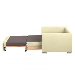 Mooved Fauteuil convertible Latina IV - Crème 22 Mooved Fauteuil convertible Latina IV - Crème -Pas Cher Fauteuils Magasin schlafsessel lewington kunstleder creme 2595102