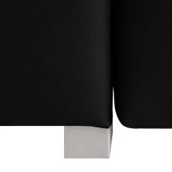 Chillout by Franz Fertig Fauteuil convertible Plaza - Noir - Accoudoir réglable -Pas Cher Fauteuils Magasin schlafsessel plaza echtleder schwarz abklappbare armlehnen 1410374