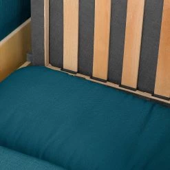 Mooved Fauteuil convertible Latina XIII - Bleu pétrole -Pas Cher Fauteuils Magasin schlafsessel salir webstoff petrol 4181584