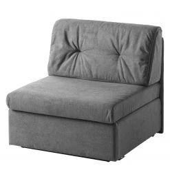 Fredriks Fauteuil convertible Arctic II - Microfibre - Gris