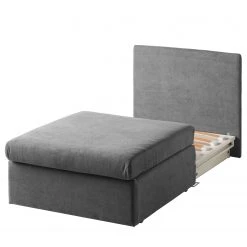 Fredriks Fauteuil convertible Arctic II - Microfibre - Gris -Pas Cher Fauteuils Magasin schlafsessel silvies microfaser 5151440