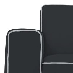 Studio Copenhagen Fauteuil Ampio Duo Tissu - Tissu Floreana : Anthracite - Gris -Pas Cher Fauteuils Magasin sessel ampio duo grau stoff floreana anthrazit 3981556