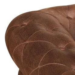 Ars manufacti Fauteuil Benavente - Aspect vieux cuir marron -Pas Cher Fauteuils Magasin sessel benavente antiklederlook braun 406417