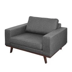 Mørteens Fauteuil Billund - Gris -Pas Cher Fauteuils Magasin sessel billund strukturstoff grau 495718