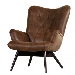 Ars manufacti Fauteuil Tias - Aspect cuir vieilli
