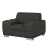 Fredriks Fauteuil Bollon - Tissu - Gris foncé -Pas Cher Fauteuils Magasin sessel bollon webstoff dunkelgrau 4155232