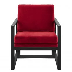 Ars manufacti Fauteuil Brock II - Rouge 10 Ars manufacti Fauteuil Brock II - Rouge -Pas Cher Fauteuils Magasin sessel brock ii samt rot 4988748