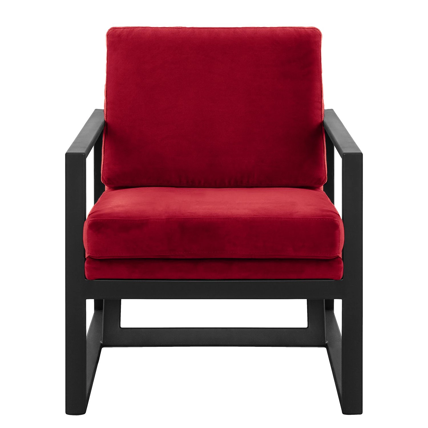 Ars manufacti Fauteuil Brock II - Rouge 5 Ars manufacti Fauteuil Brock II - Rouge – Image 3