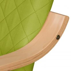 Modoform Fauteuil Bueno Vista - Vert gazon - Beige - Hêtre -Pas Cher Fauteuils Magasin sessel bueno vista strukturstoff buche natur grasgruen 4617396