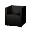 Mooved Fauteuil Carmen - Imitation cuir - Noir -Pas Cher Fauteuils Magasin sessel carmen kunstleder schwarz 1321504