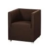 Mooved Fauteuil Carmen - Tissu marron foncé 1 Mooved Fauteuil Carmen - Tissu marron foncé -Pas Cher Fauteuils Magasin sessel carmen stoff dunkelbraun 1321450