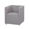 Mooved Fauteuil Carmen - Tissu - Gris -Pas Cher Fauteuils Magasin sessel carmen stoff grau 1321486