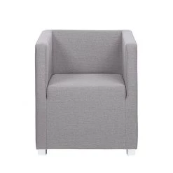 Mooved Fauteuil Carmen - Tissu - Gris -Pas Cher Fauteuils Magasin sessel carmen stoff grau 1321489
